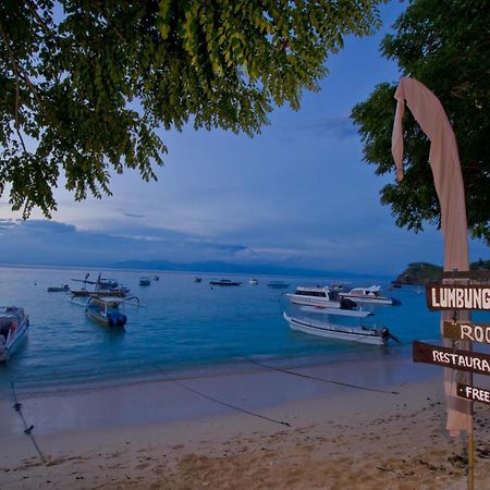 Lumbung Bali Huts Otel Lembongan Dış mekan fotoğraf