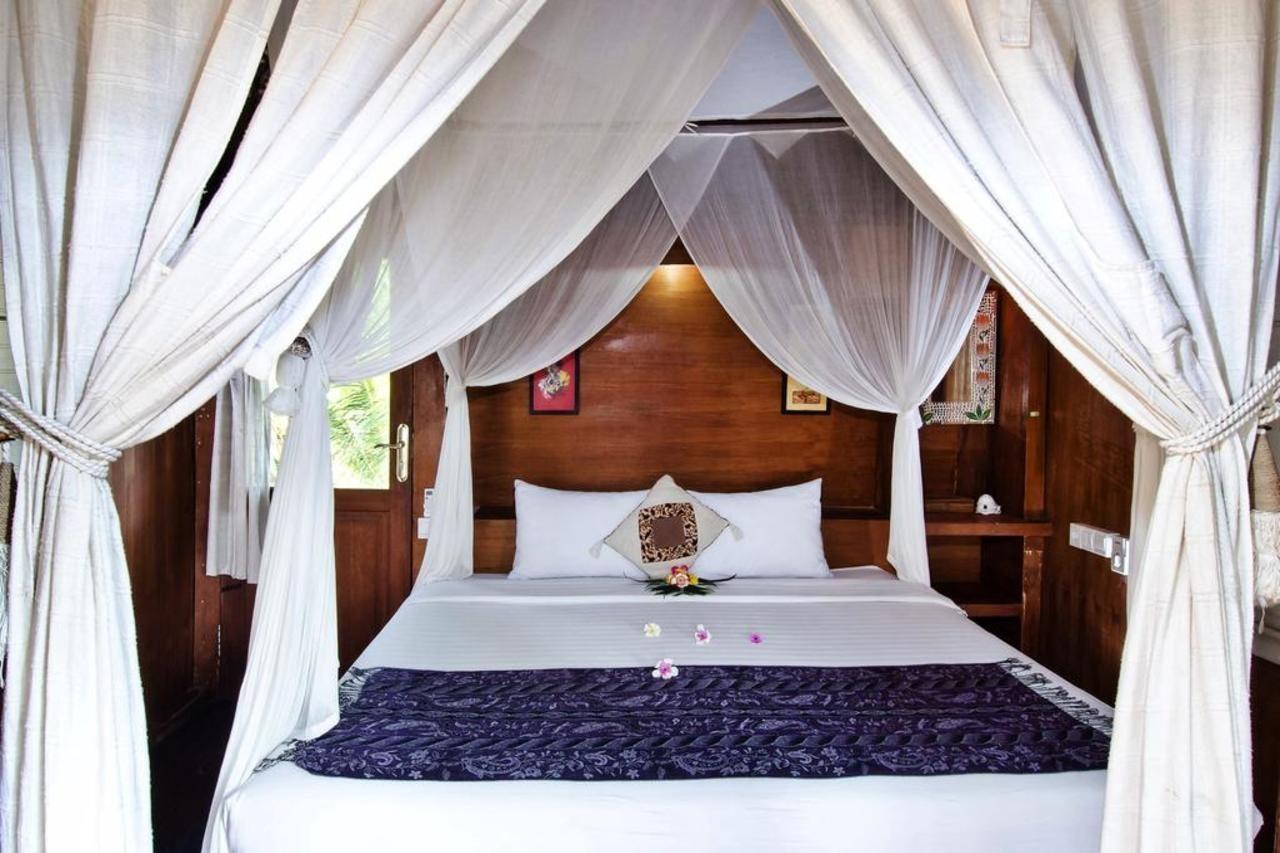 Lumbung Bali Huts Otel Lembongan Dış mekan fotoğraf