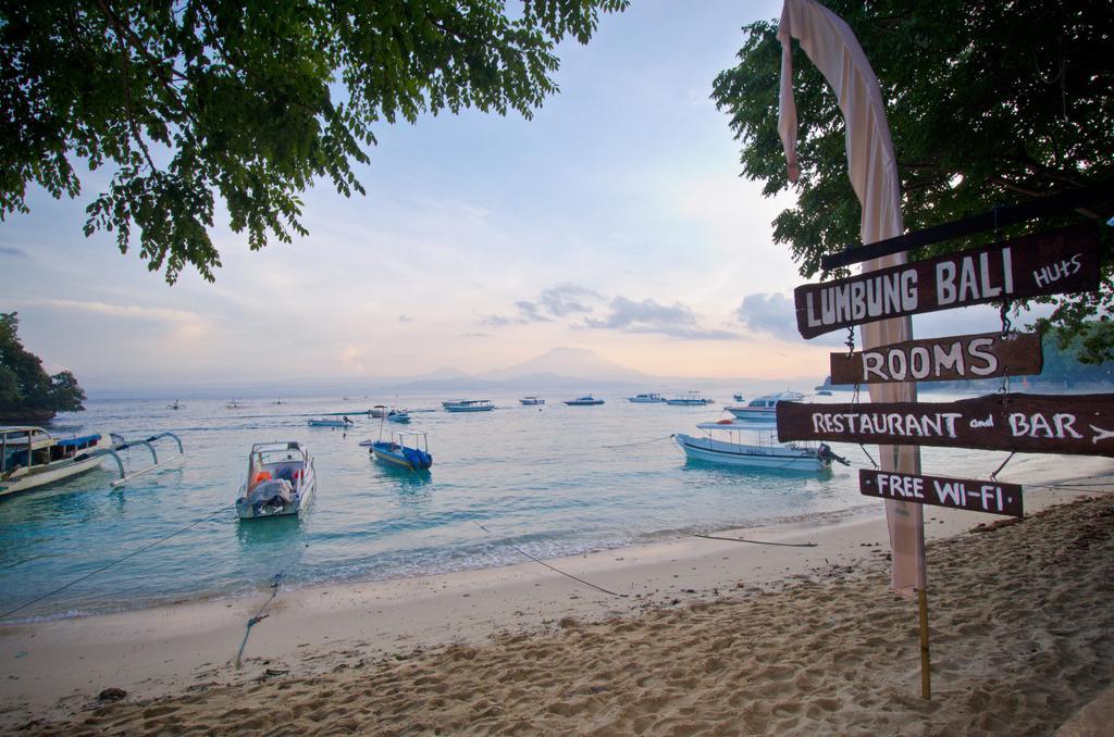 Lumbung Bali Huts Otel Lembongan Dış mekan fotoğraf