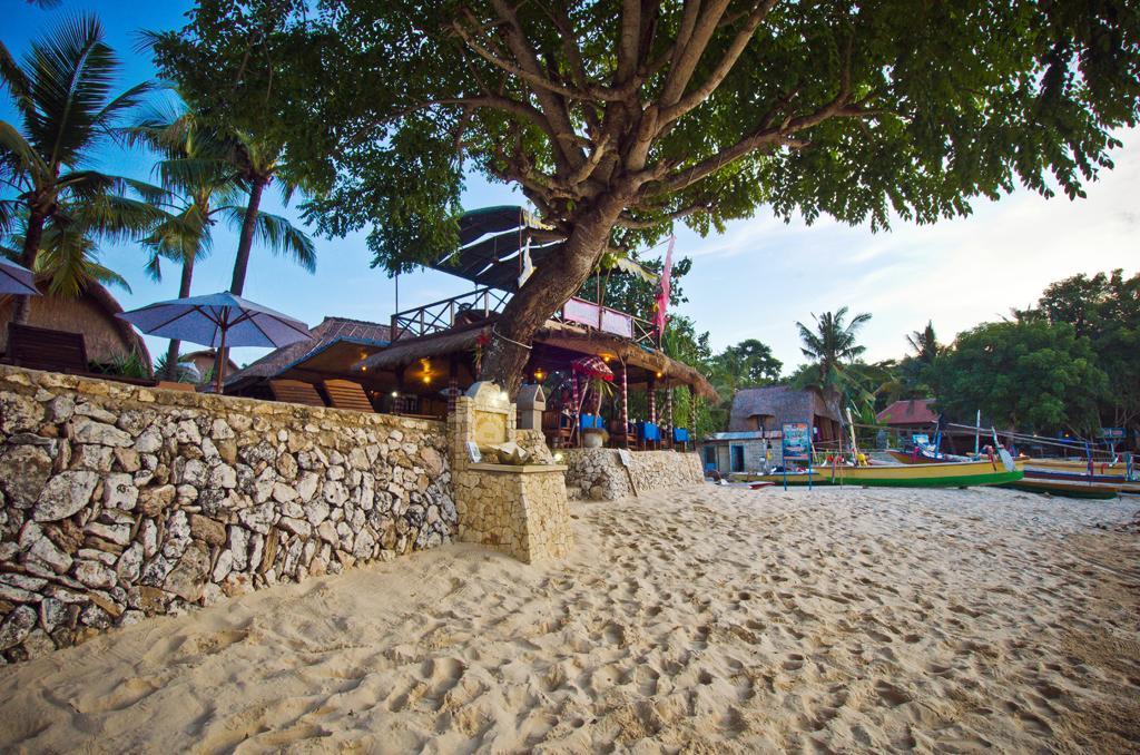 Lumbung Bali Huts Otel Lembongan Dış mekan fotoğraf