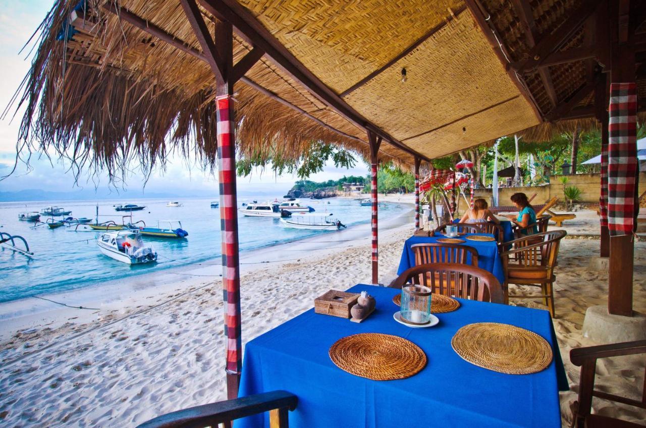 Lumbung Bali Huts Otel Lembongan Dış mekan fotoğraf